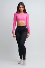 Effort Longsleeve Hot Pink